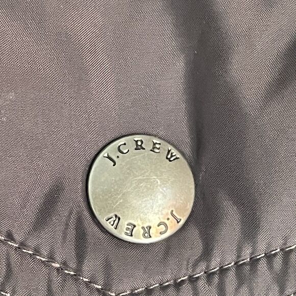 J. Crew Down Puffer Vest Men's Large Black Retractable Hood WARM Field Jacket - Picture 7 of 16